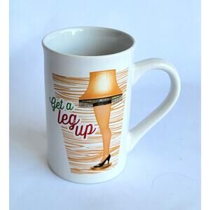 A Christmas Story Leg Lamp Coffee Mug "Get a Leg Up"